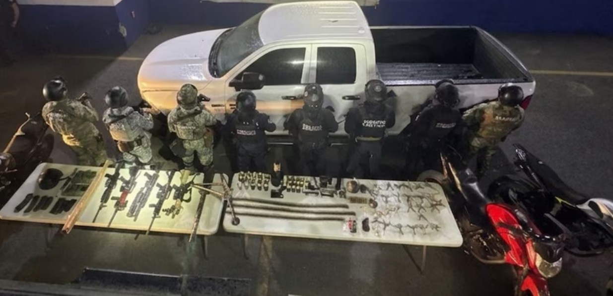 Localizan arsenal tras despliegue de seguridad en Tecamachalco