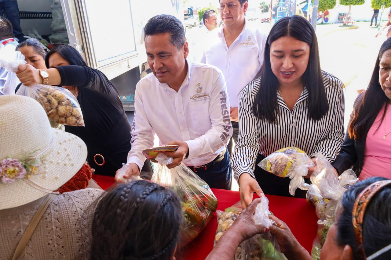 Coronango y Banco de Alimentos suman esfuerzos en jornada de Martes Ciudadano