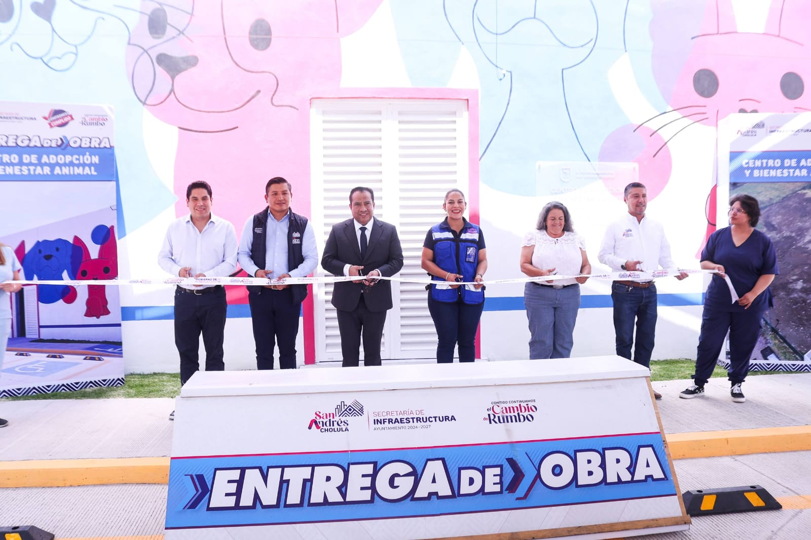 San Andrés Cholula comprometido con el cuidado de seres sintientes inaugura Centro de Bienestar Animal