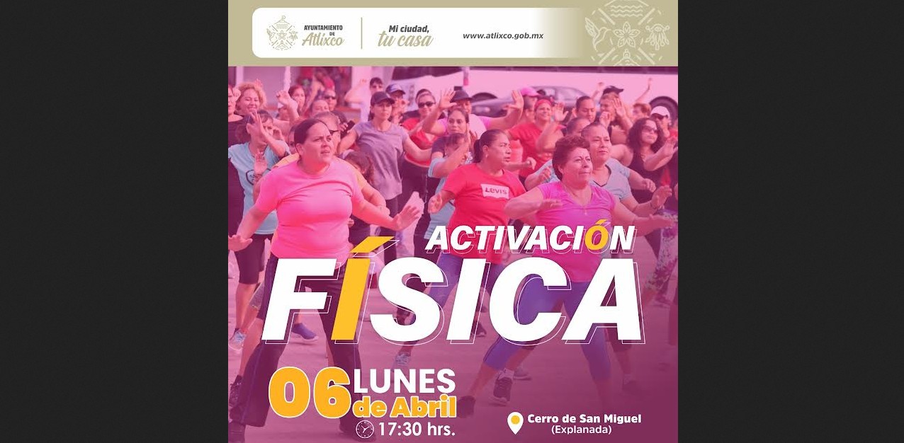 Una invitación abierta para moverse y disfrutar