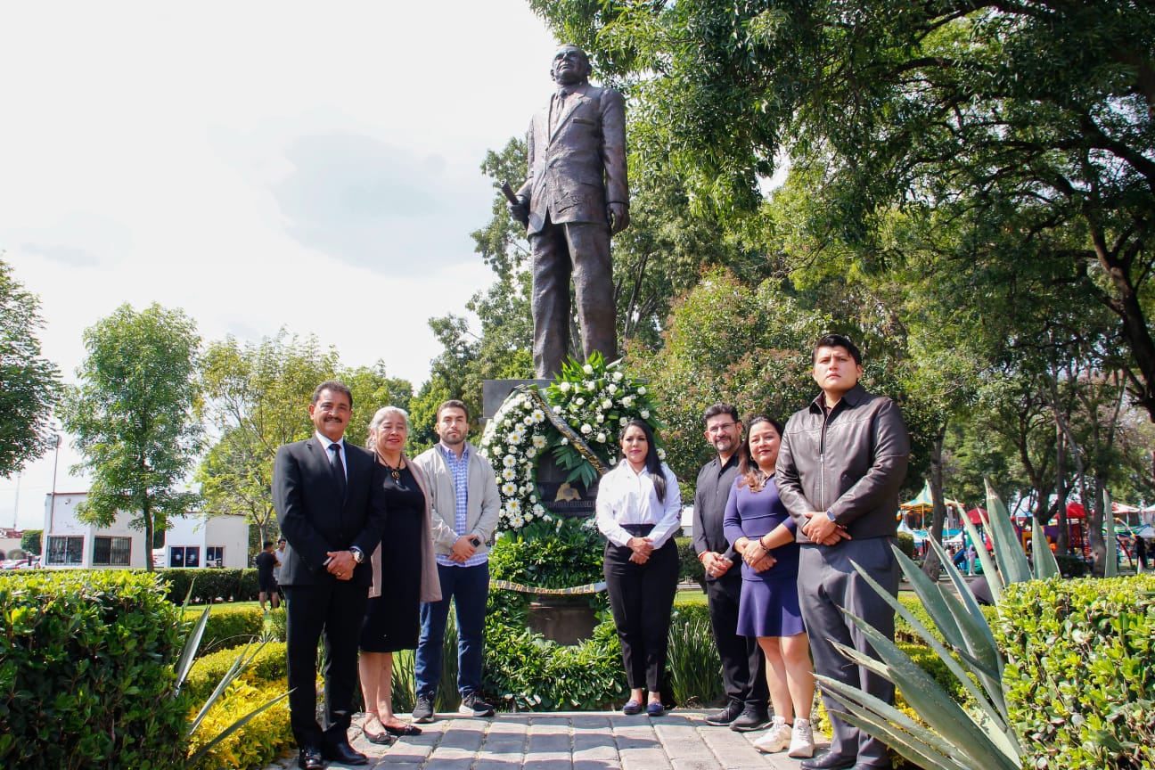 Conmemoran en San Pedro Cholula el 22 aniversario luctuoso de Alfredo Toxqui Fernández de Lara