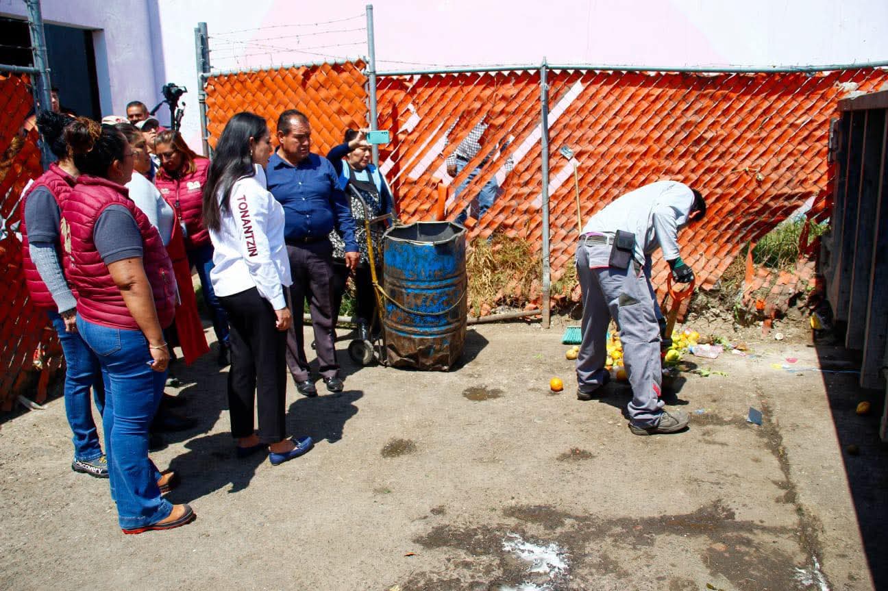 Continúa Tonantzin Fernández mejorando la infraestructura de mercados y tianguis de San Pedro Cholula