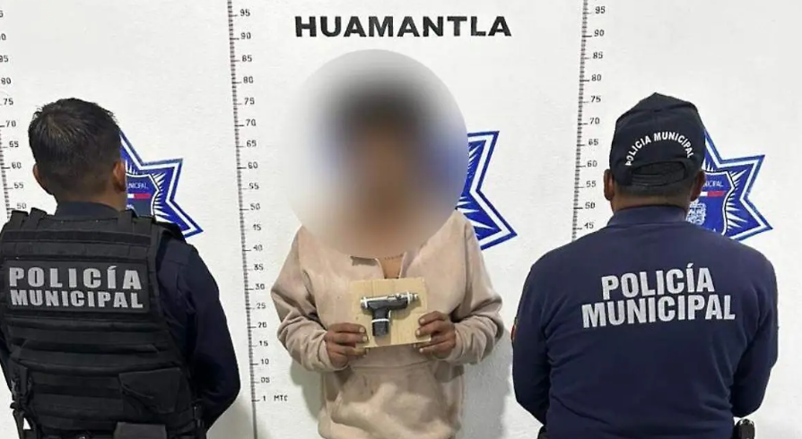 Huamantla refuerza vigilancia: capturan a hombre armado tras alerta ciudadana en La Preciosa