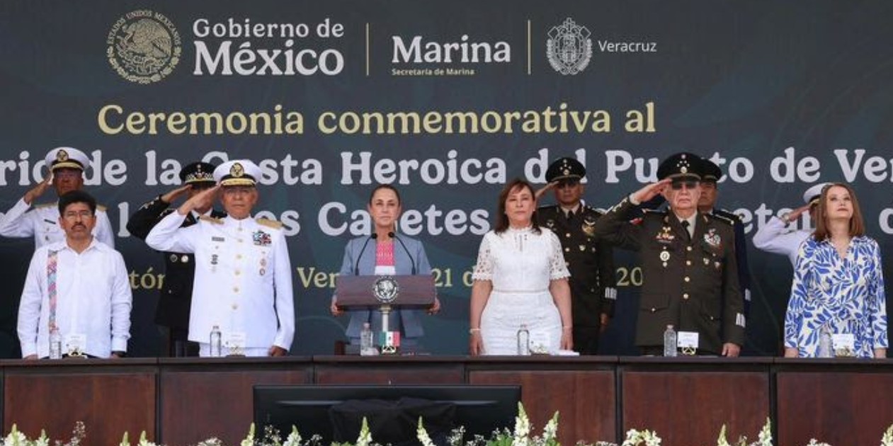 Ceremonia histórica en Veracruz con mensaje de unidad