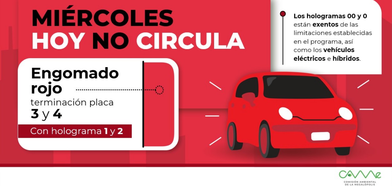 Hoy No Circula hoy: por qué importa este miércoles en CDMX