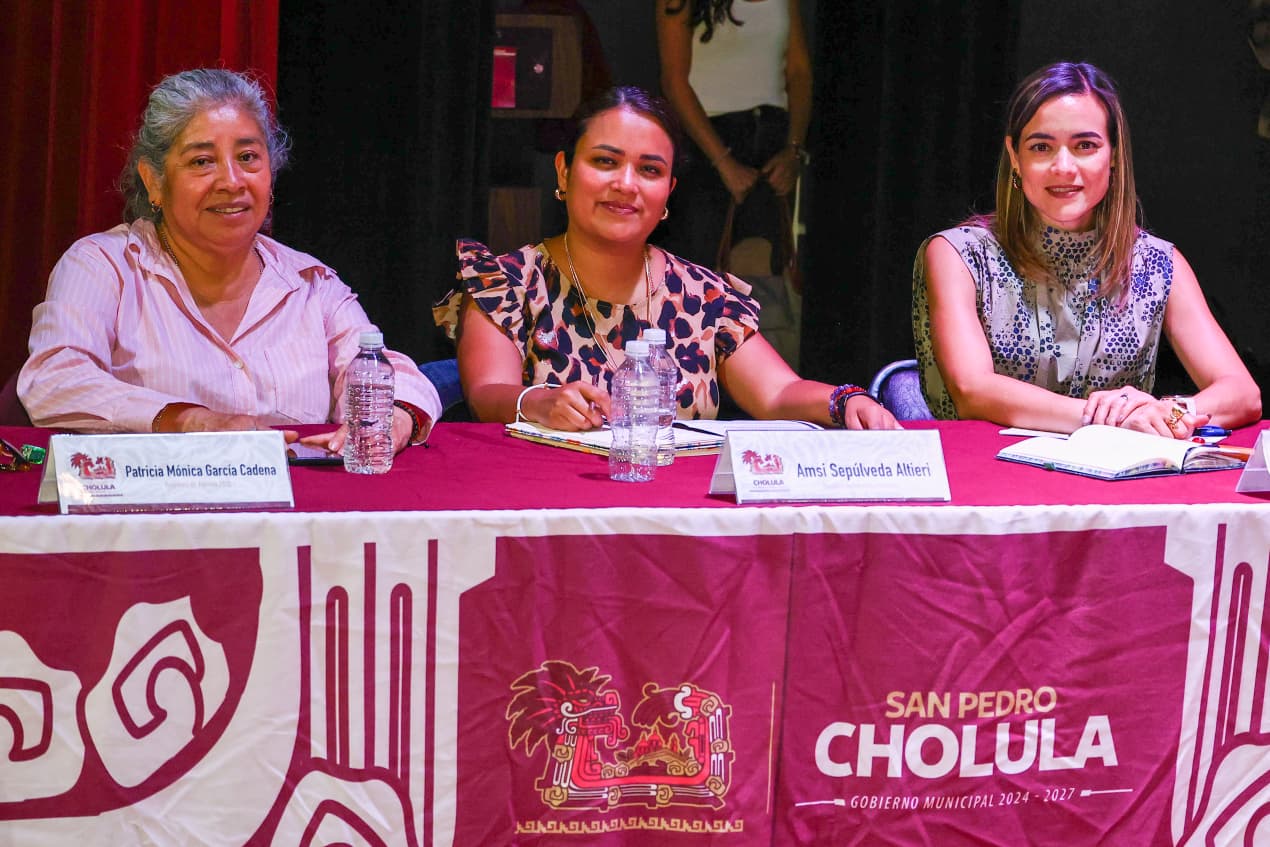 Tonantzin Fernández impulsa obra pública en todo San Pedro Cholula a través del COPLADEMUN