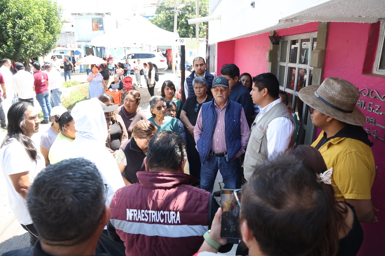 Omar Muñoz inicia ampliación de drenaje sanitario en El Nopalito