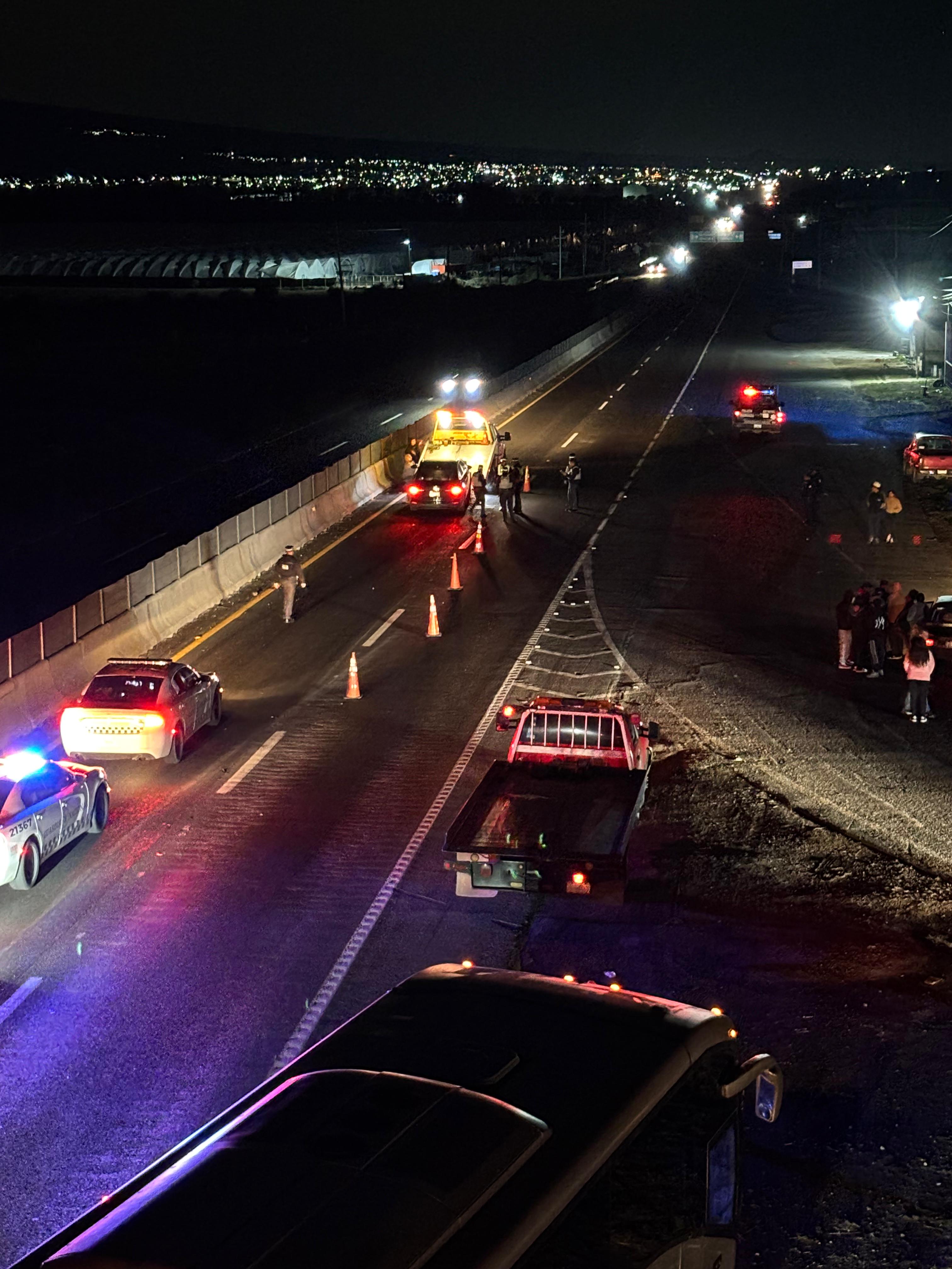 Tragedia en la México–Zacatepec: Muere hombre tras ser atropellado en Huamantla