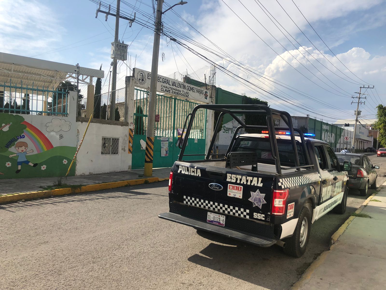 Estudiante de secundaria es golpeado con un arma durante un supuesto intento de asalto en Chiautempan