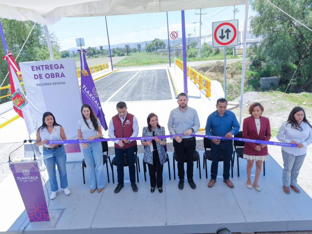 Nuevo puente en Tlaxcala transforma la conexión entre comunidades y mejora la movilidad diaria