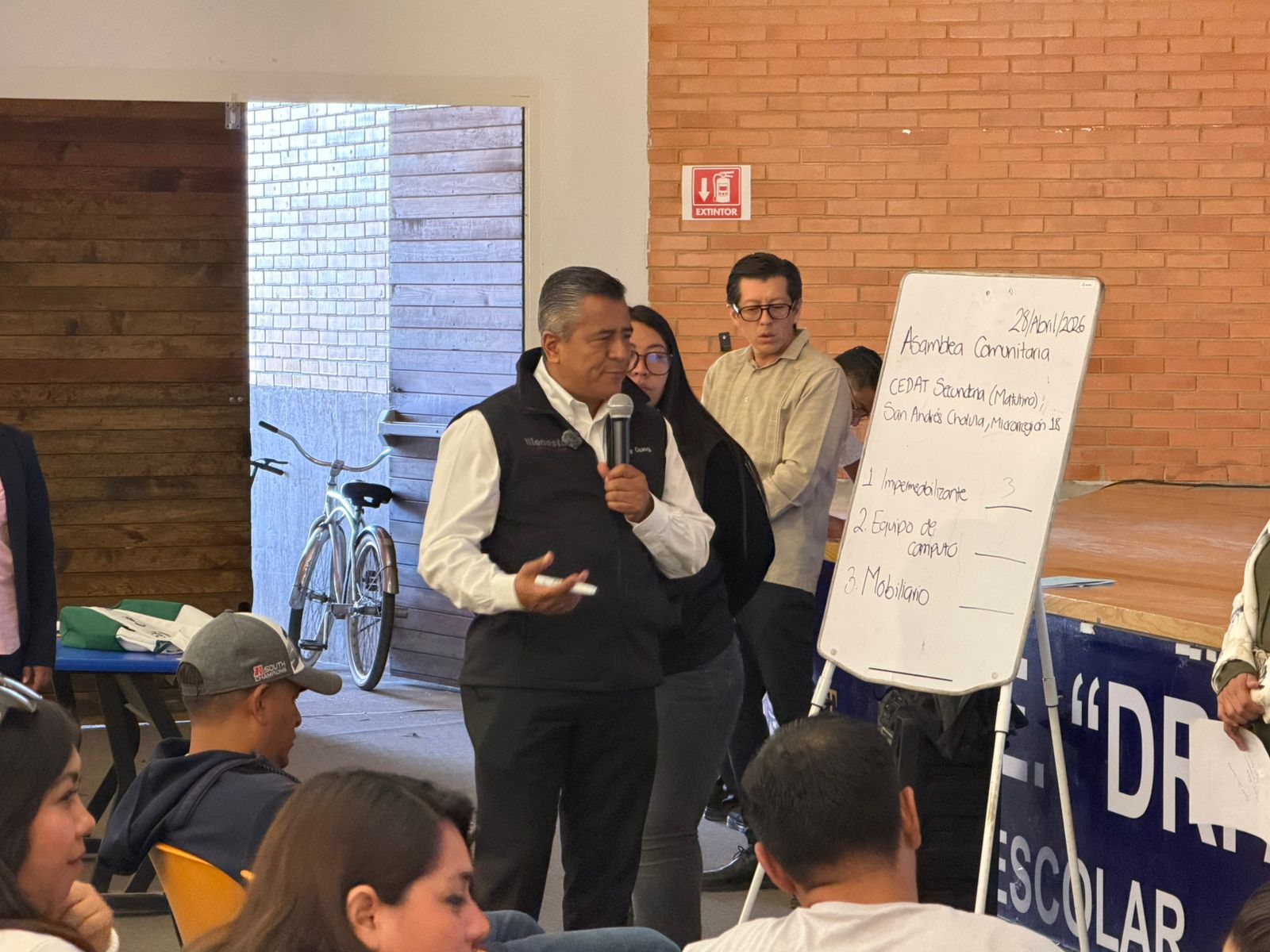Comunidad escolar de CEDAT define obras prioritarias mediante jornada participativa en San Andrés Cholula
