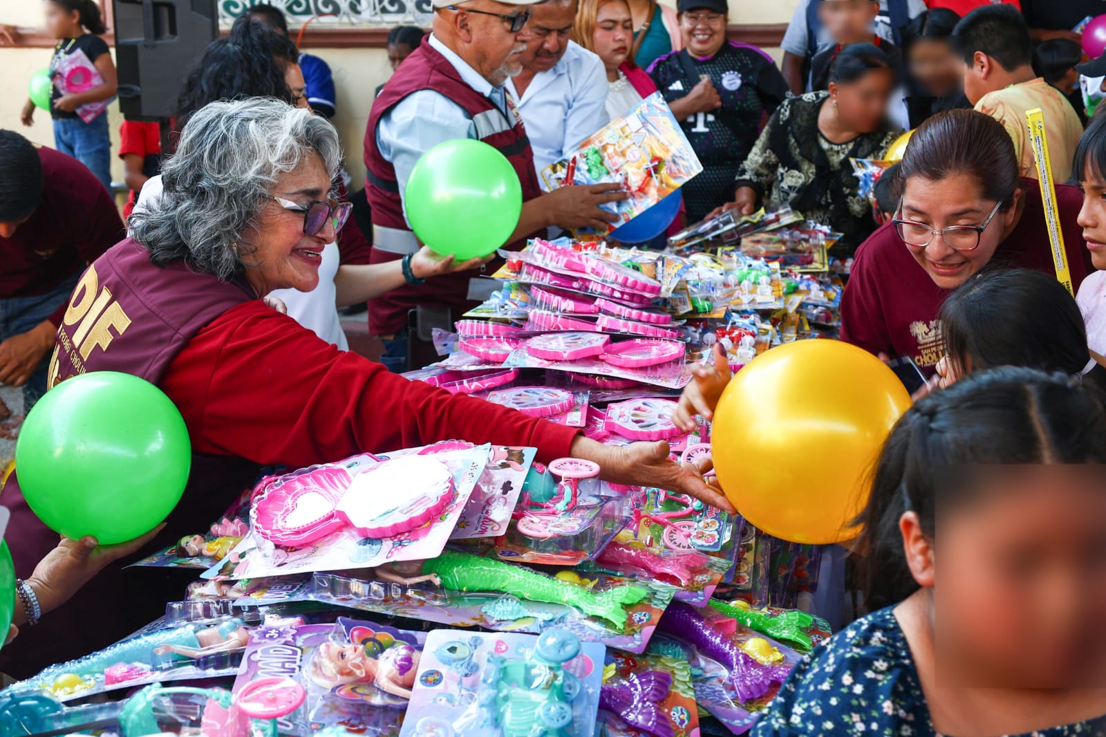 Tlazopilli acerca sonrisas a la infancia de San Pedro Cholula