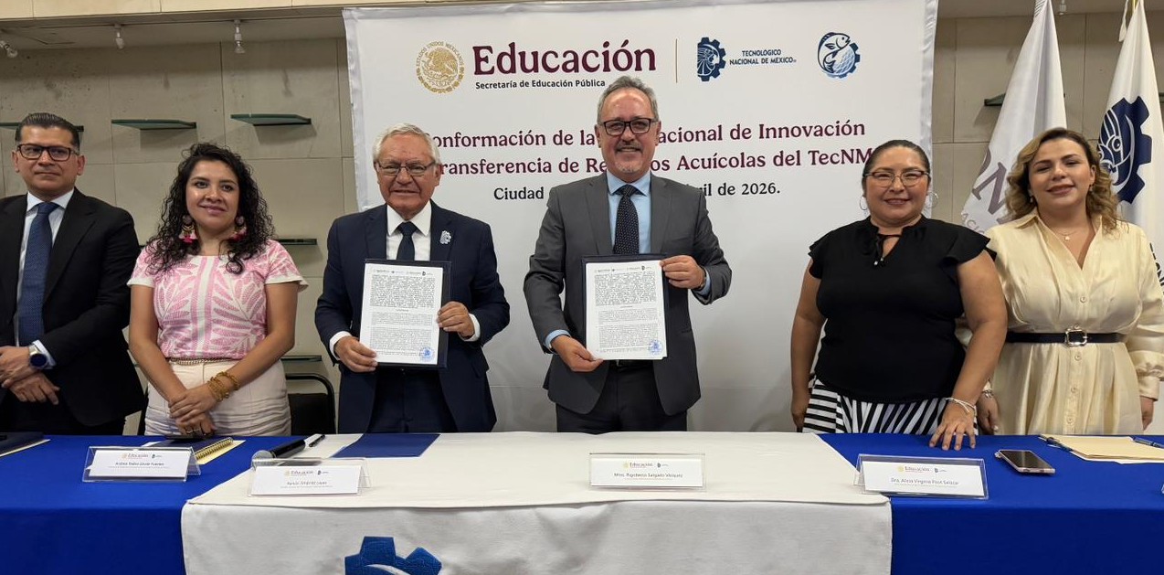 Conapesca y TecNM sellan alianza con impacto nacional