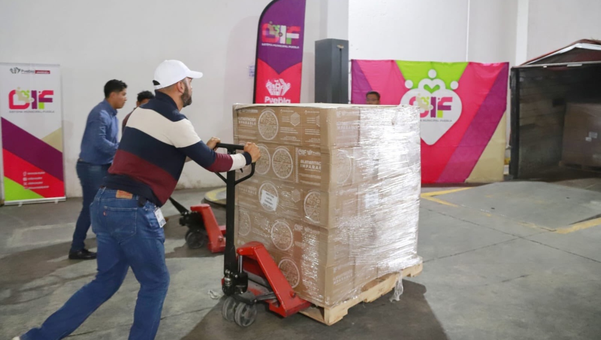 Lanzan licitación por hasta 100 millones para despensas en Puebla