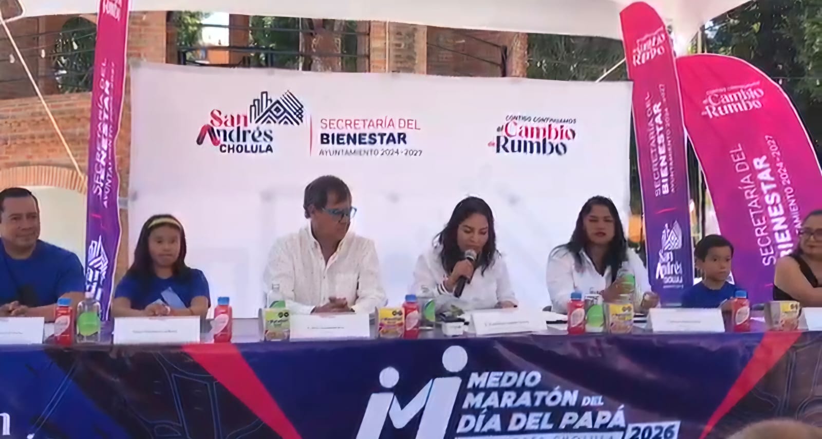 Anuncia Guadalupe Cuautle Medio Maratón del Día del Papá 2026 para promover deporte y unión familiar