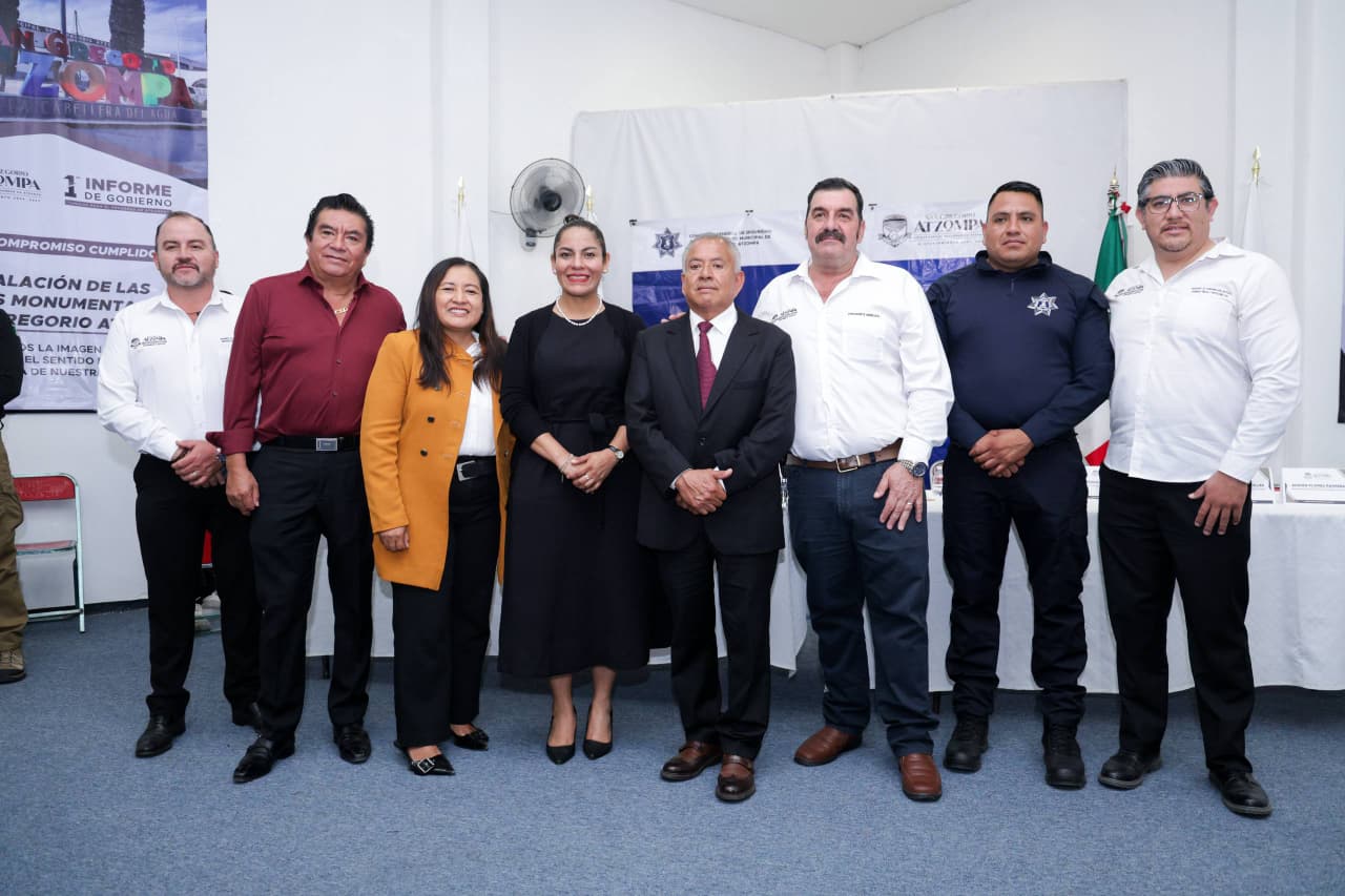 Lupita Cuautle articula esfuerzos por la seguridad municipal desde San Gregorio Atzompa