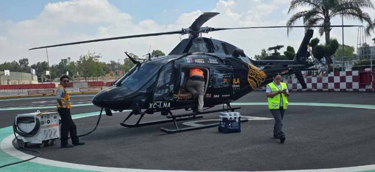 Operativo médico logra traslado clave en tiempo récord