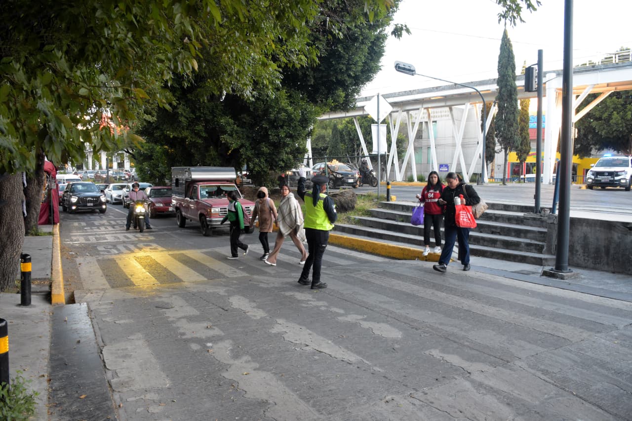 Puebla refuerza operativos viales y de seguridad por regreso a clases de más de un millón de estudiantes