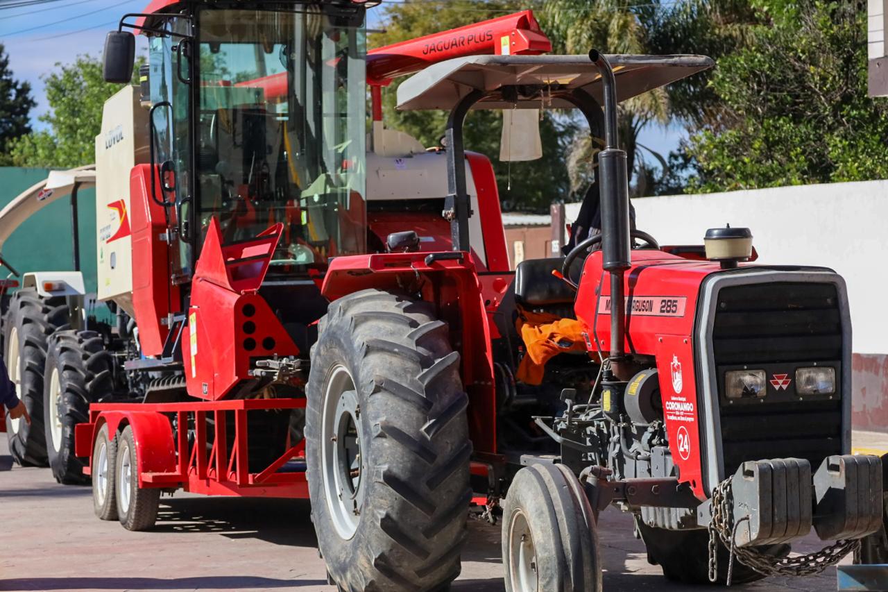 Coronango fortalece la tecnificación del campo con nueva maquinaria agrícola
