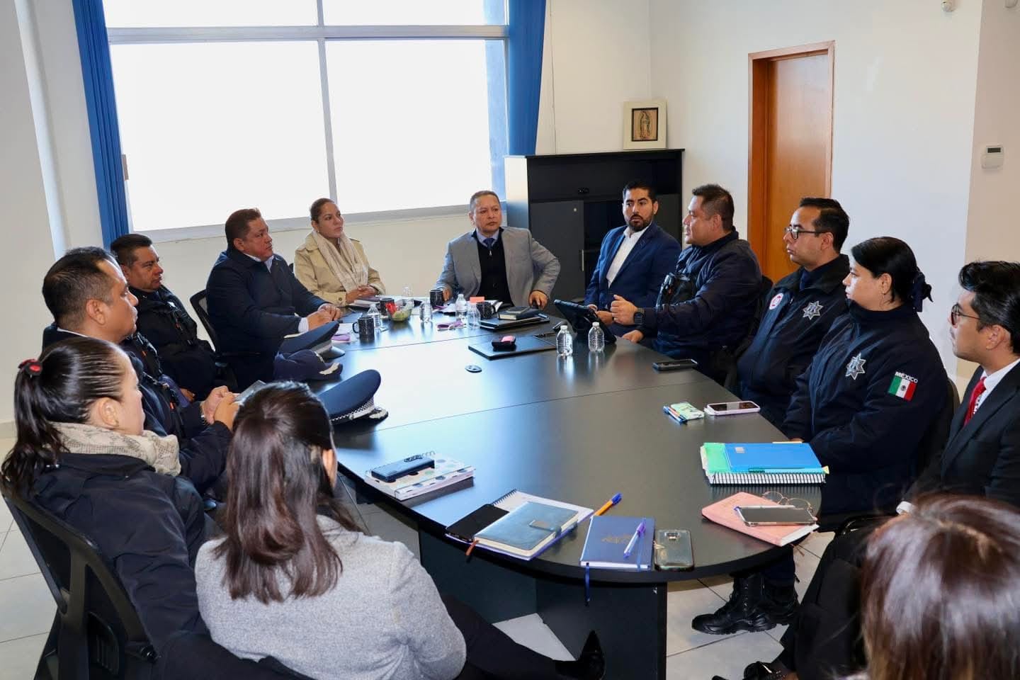 Guadalupe Cuautle refuerza valores institucionales y coordinación en materia de seguridad