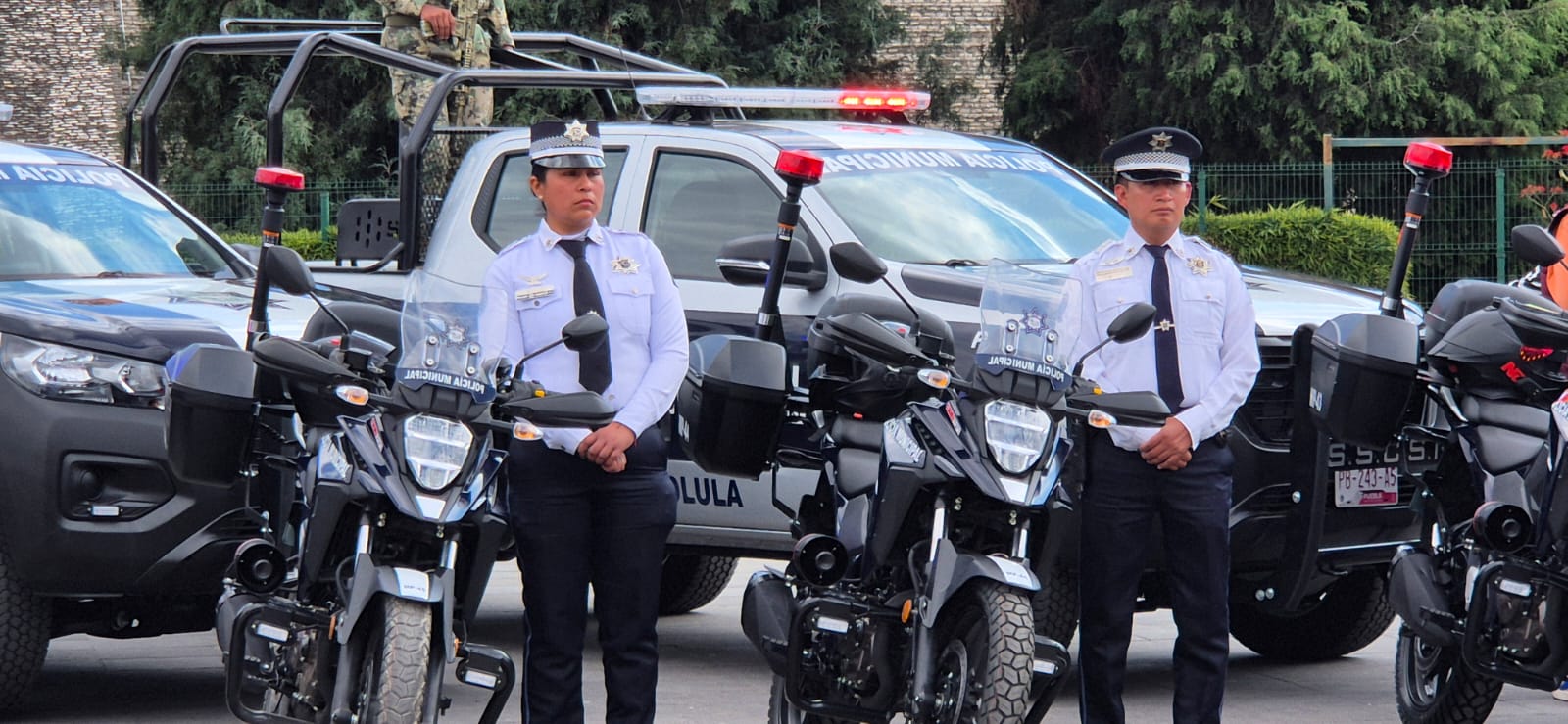 Tonantzin Fernández refuerza seguridad con nuevo equipamiento, unidades y reconocimiento al estado de fuerza