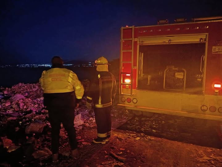 Incendio en relleno de Nanacamilpa no frena operaciones, confirma SMA