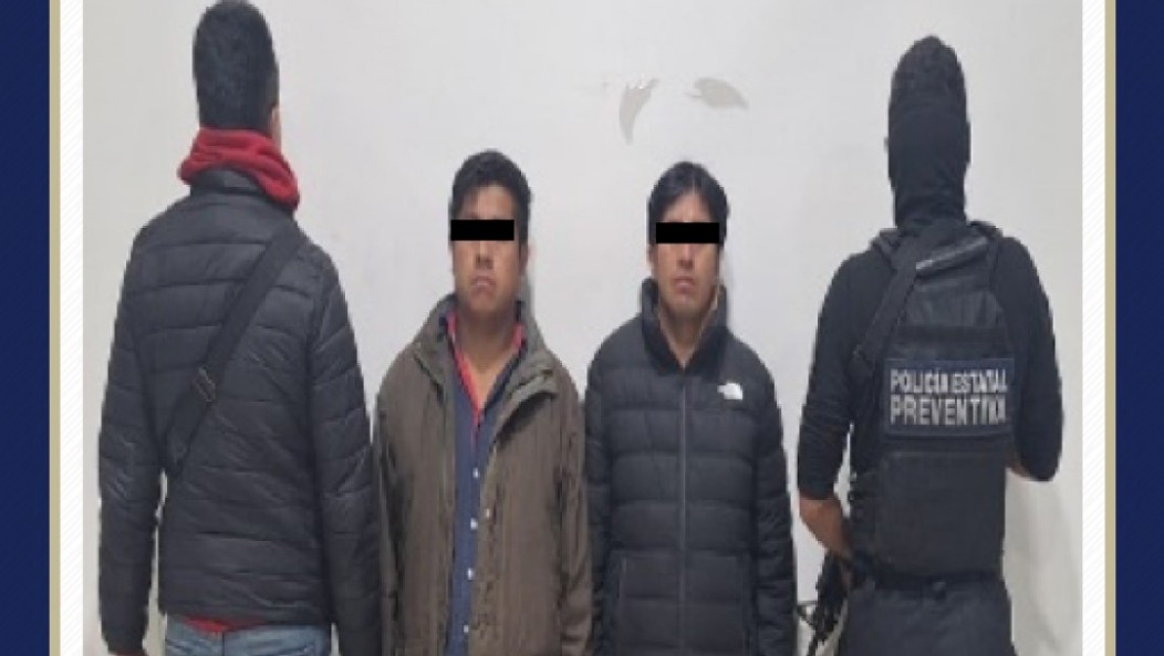 Operativo en Hueyapan termina con dos detenidos en flagrancia