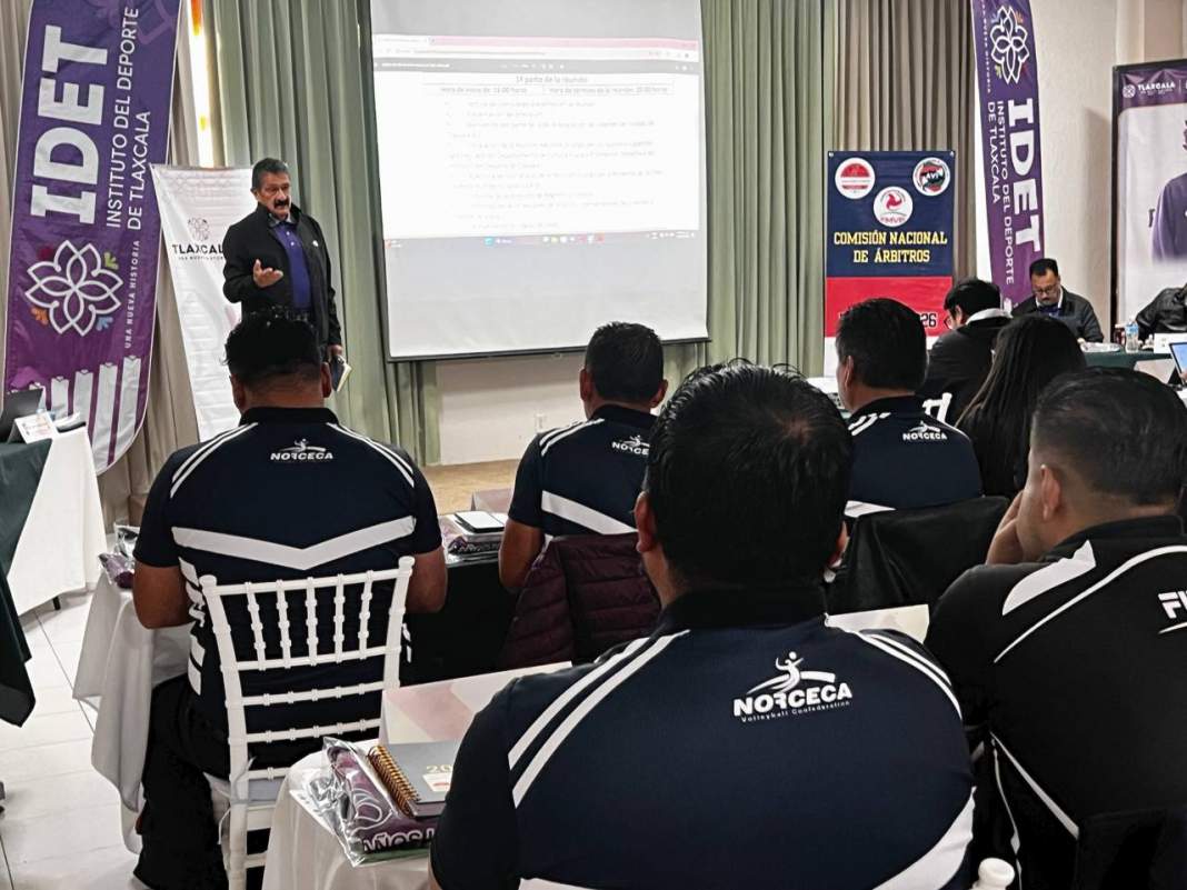 Tlaxcala se convierte en el corazón del arbitraje de voleibol en 2026