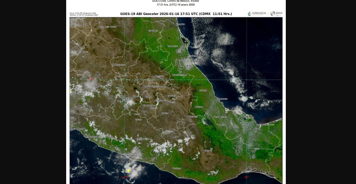 Frente Frío 29 provoca frío intenso y lluvias en Puebla