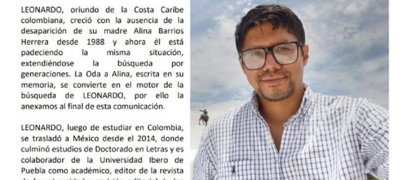 El hallazgo de Leonardo Escobar tras 17 días desaparecido