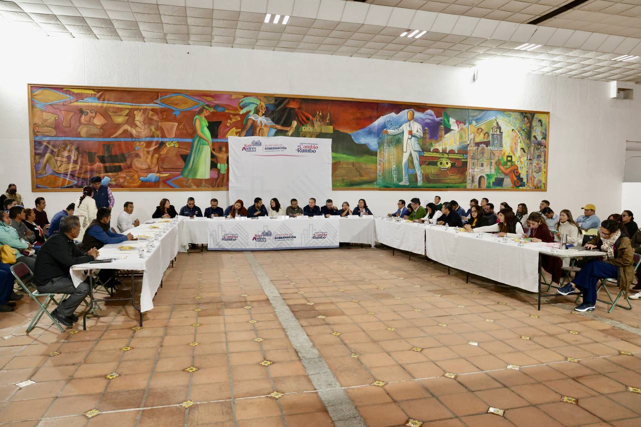 Refuerza Lupita Cuautle trabajo coordinado con autoridades auxiliares