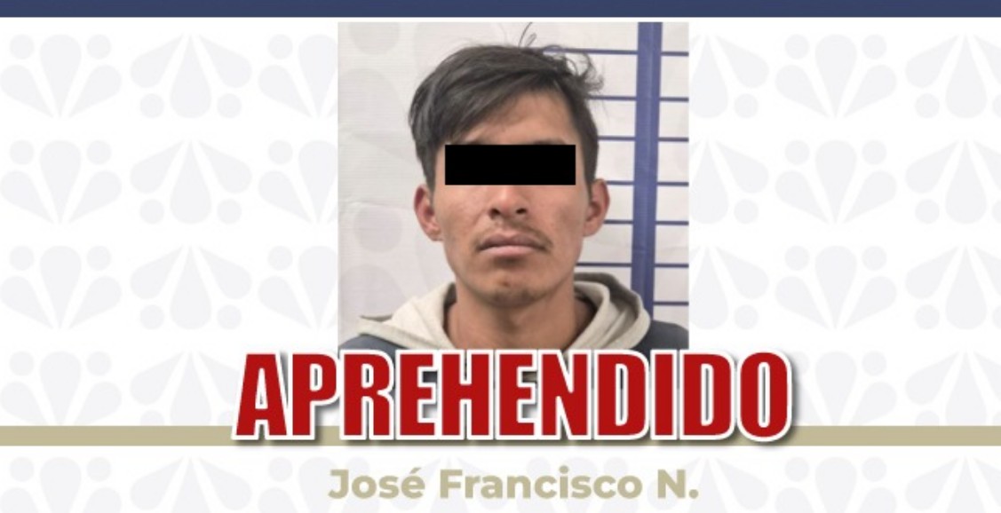 FGE aprehende a presunto responsable de delitos contra la salud