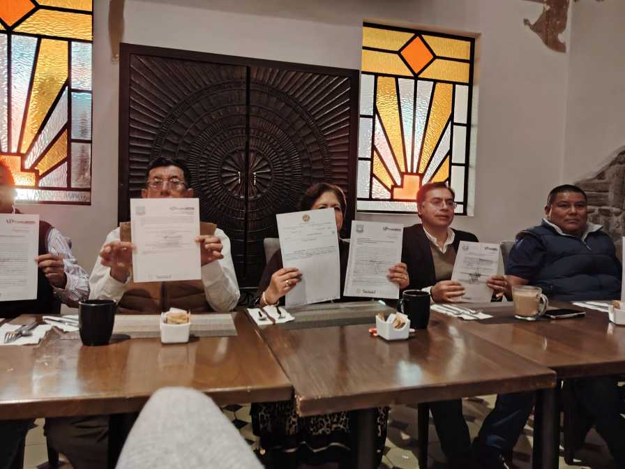 Mesa Directiva de la Segunda Sección de la Central de Abasto inicia funciones y presenta plan de trabajo