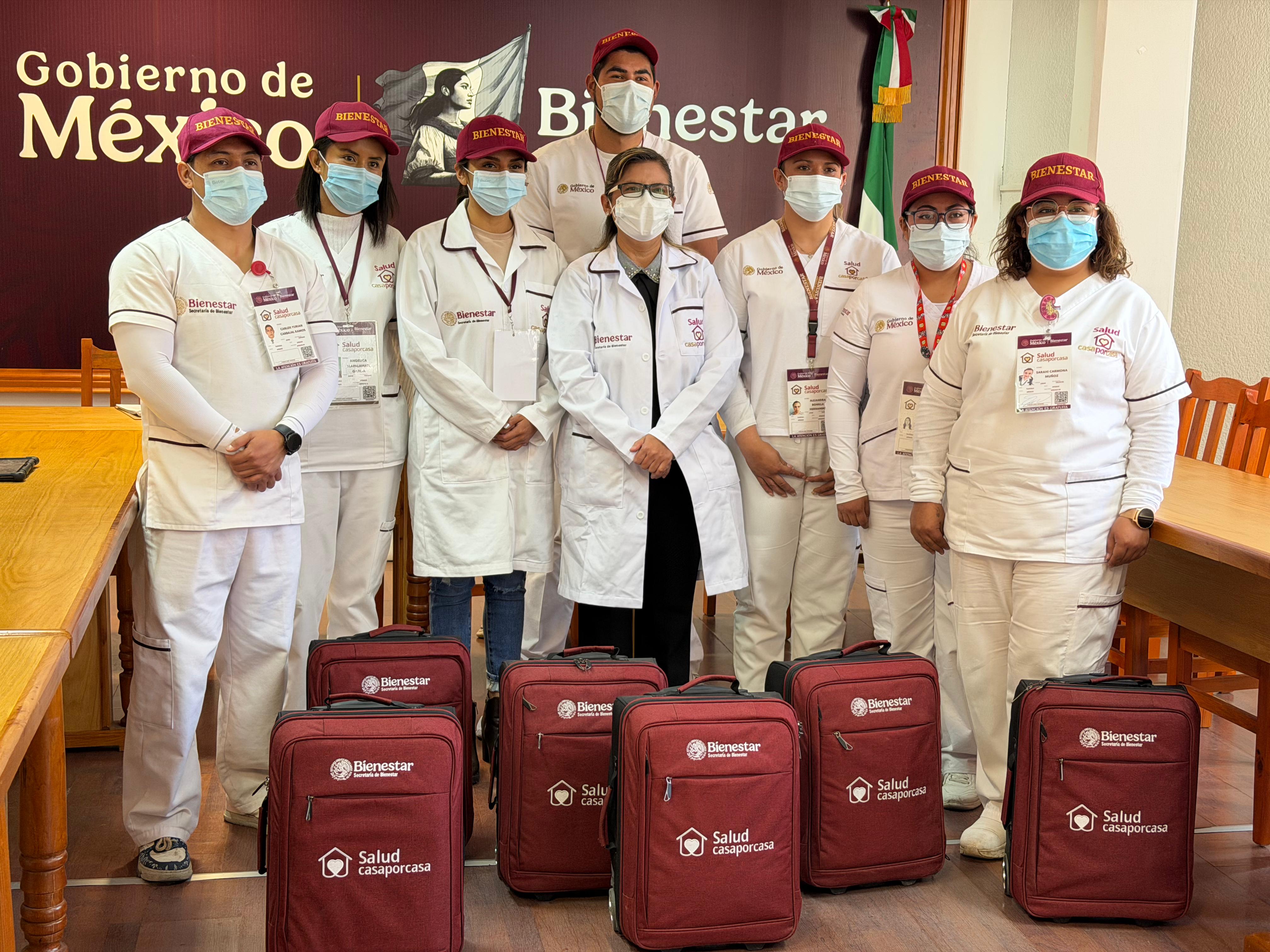 Inicia despliegue operativo de “Salud Casa por Casa” en Tlaxcala contra el sarampión