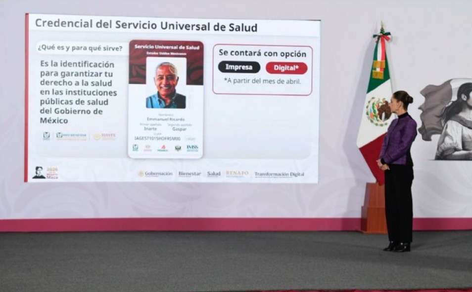 Arranca la Credencial del Servicio Universal de Salud en México