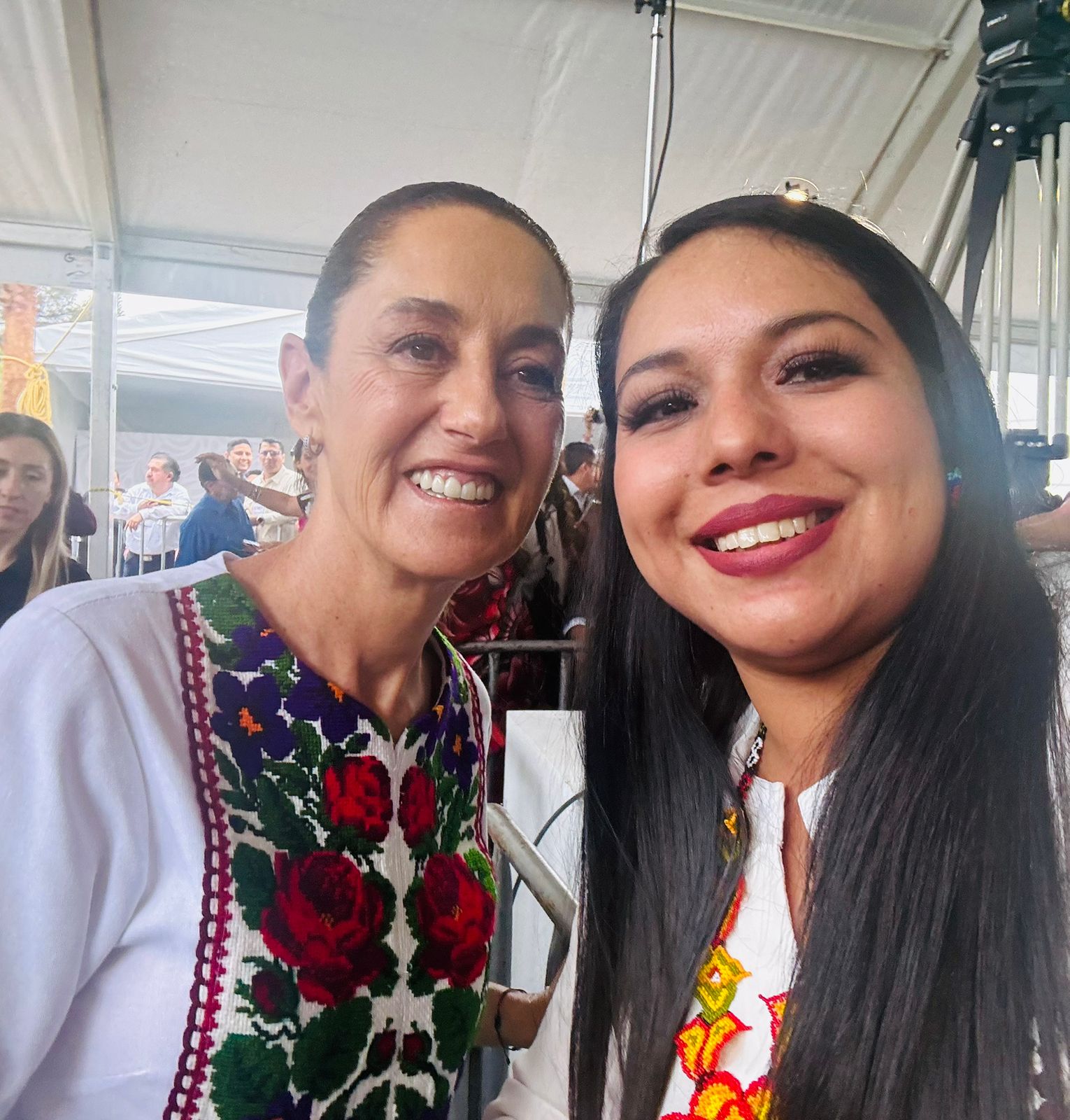 Tonantzin Fernández destaca trabajo conjunto con Claudia Sheinbaum y Alejandro Armenta