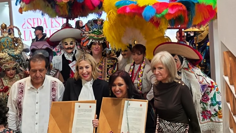 Tlaxcala y Extremadura sellan alianza histórica en cultura y turismo en Fitur 2026