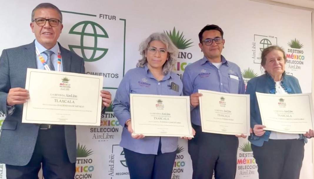 Tlaxcala brilla en Fitur 2026 y gana cuatro premios por su turismo comunitario