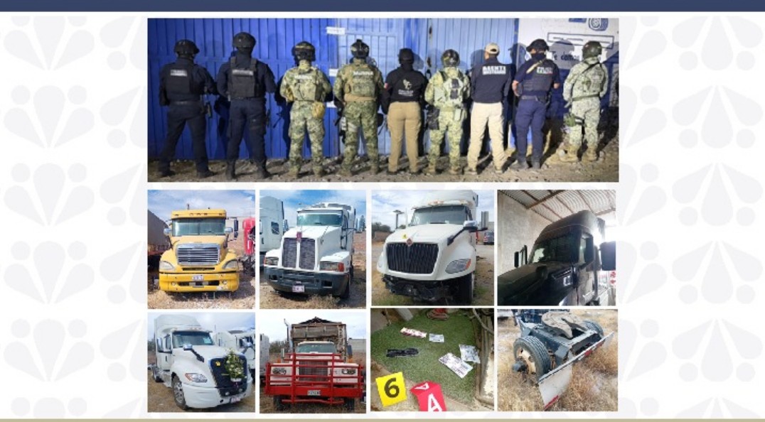 Cateo en Tehuacán contra el robo de transporte de carga