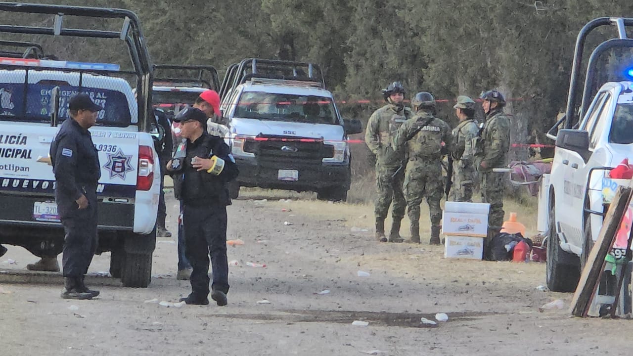 Hermanos mueren tras ataque a balazos en Hueyotlipan durante carrera de caballos