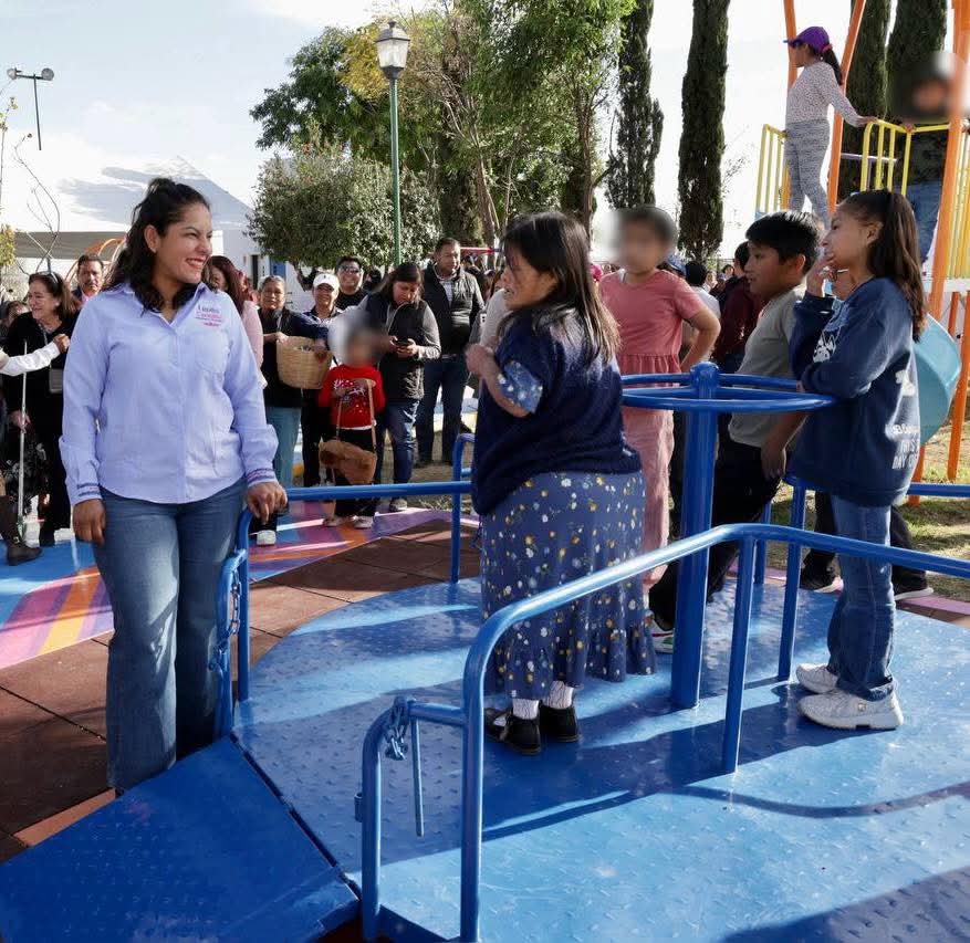 Adoquinamiento de la calle La Presa una realidad, compromiso cumplido: Guadalupe Cuautle