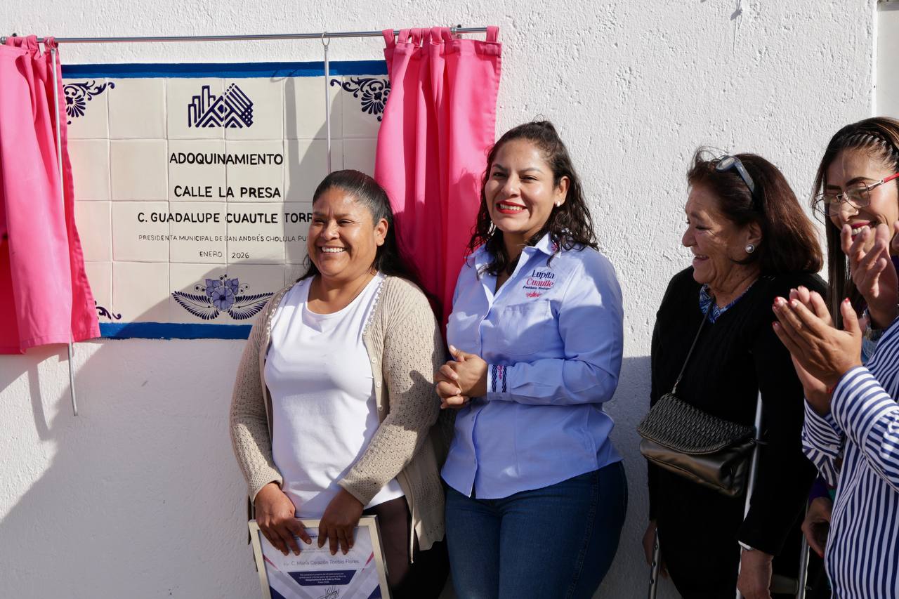 Fortalece Lupita Cuautle la calidad de vida y la inclusión social en San Bernardino Tlaxcalancingo
