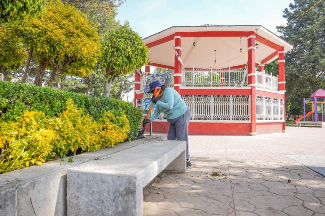 “Menos escritorio y más territorio”: brigadas transforman la capital de Tlaxcala