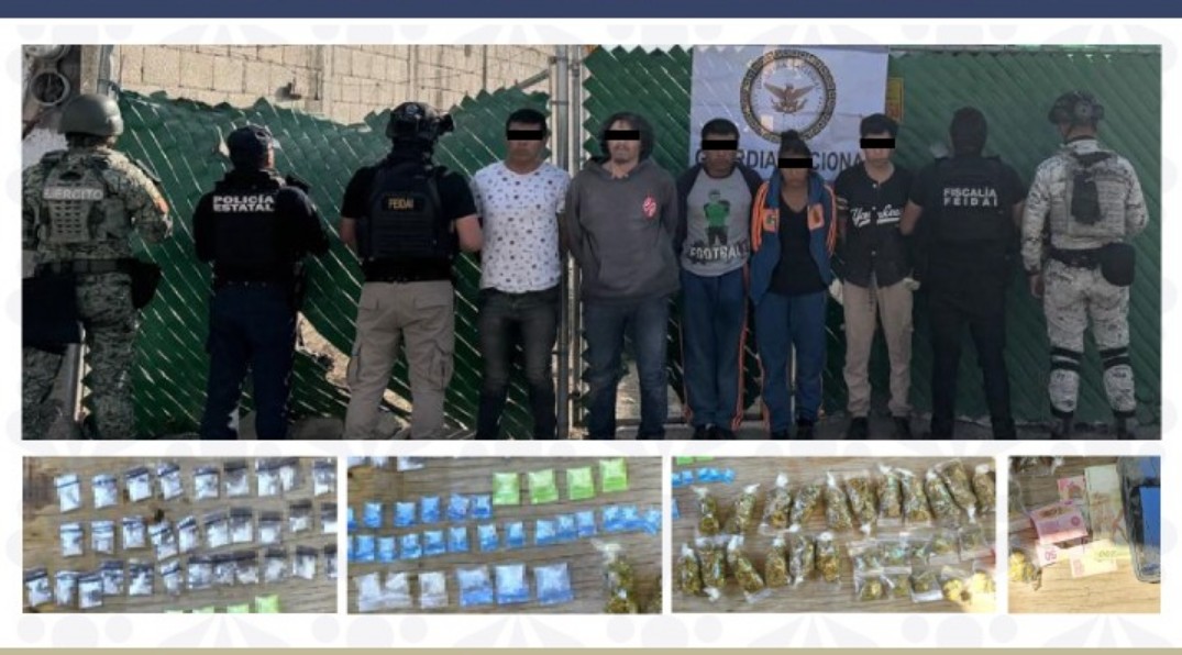 Operativo conjunto logra desarticular célula delictiva en Puebla