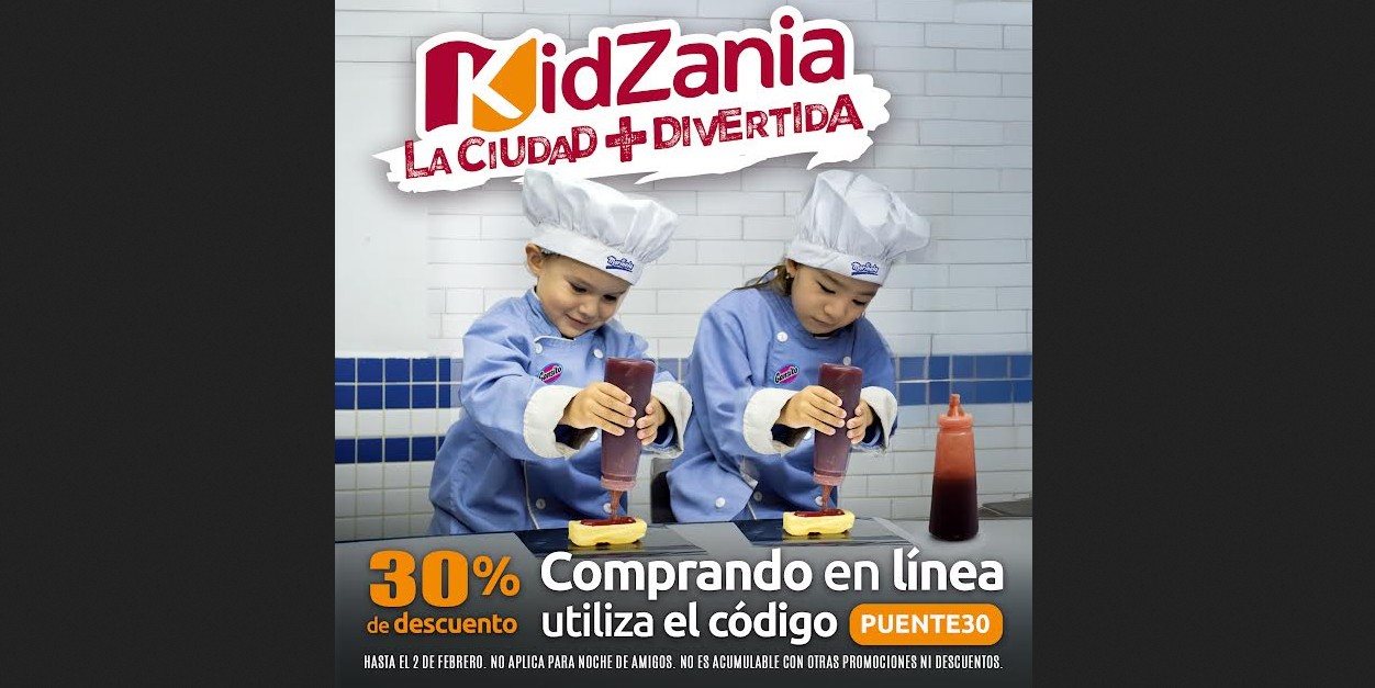 Descuentos especiales de KidZania para aprovechar el puente