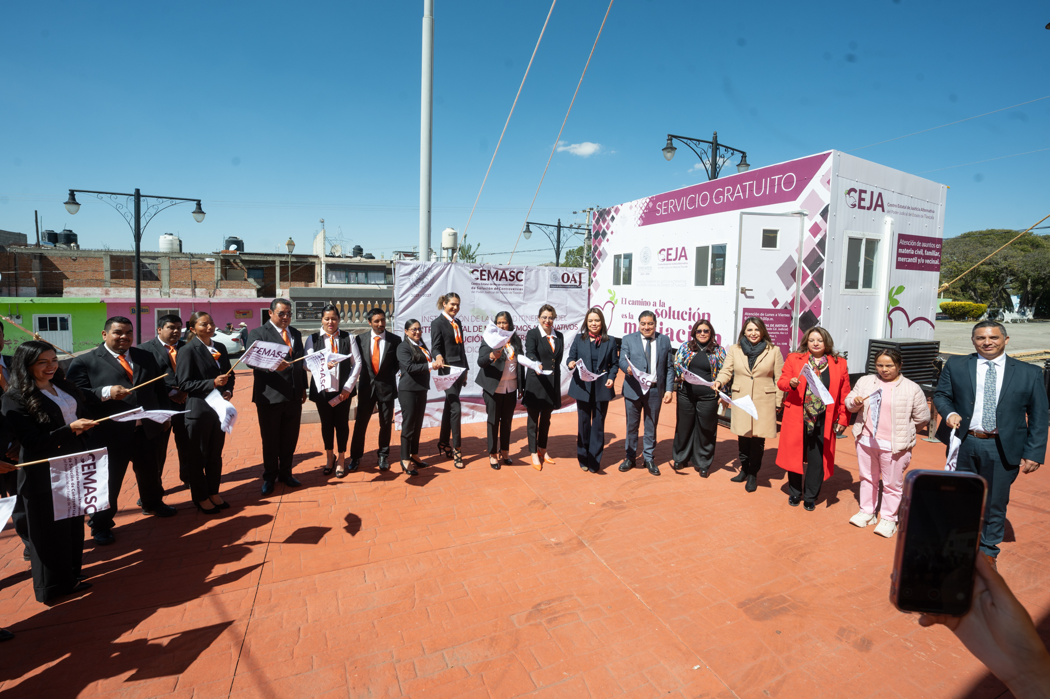 Justicia cerca de la gente: Unidad Móvil del PJ llega a Tocatlán y Atlangatepec