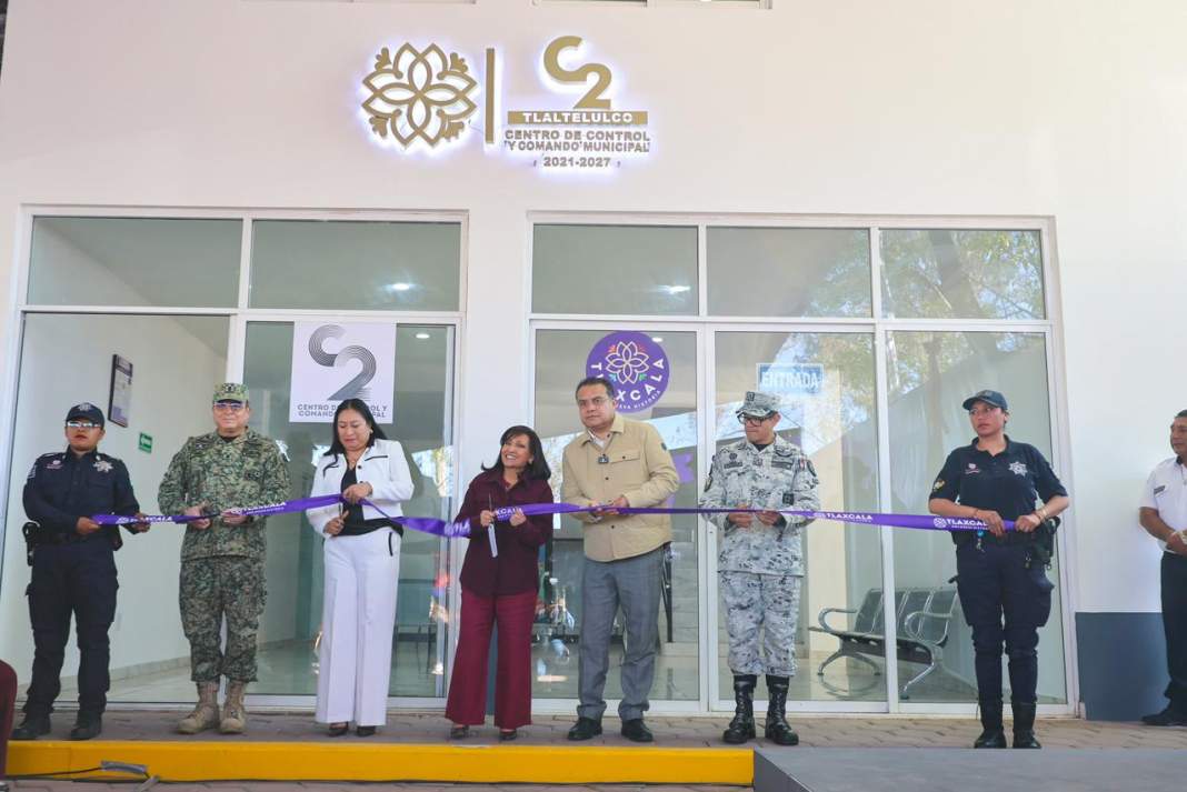 Inauguran C2 en Tlaltelulco y Tlaxcala refuerza su red de seguridad