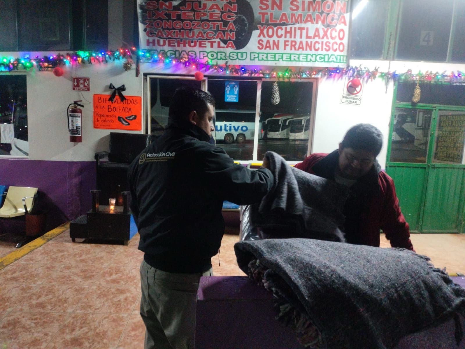 Protección Civil refuerza atención invernal y habilita Dormitorios Temporales