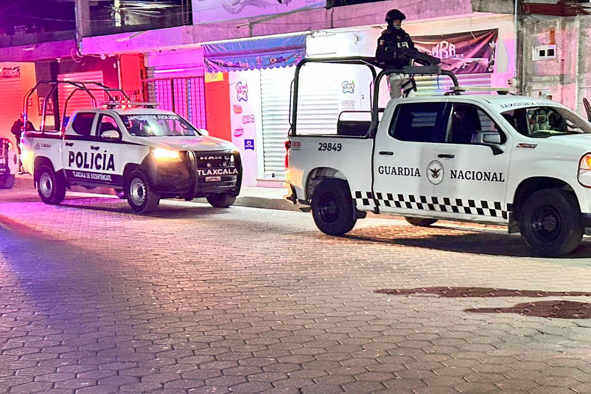 Operativo nocturno refuerza la seguridad en Tlaxcala y municipios vecinos