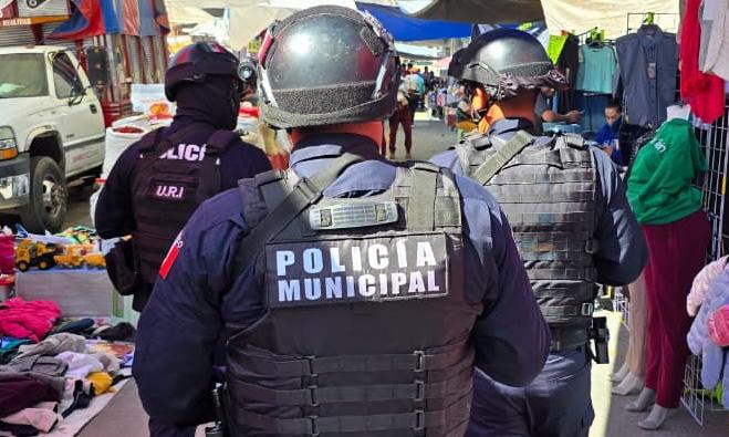 Operativo de seguridad en Tlaxcala protege a familias por Día de Reyes